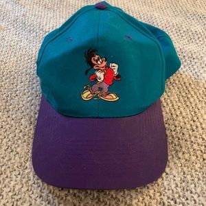 💙💜 vintage Disney hat with Max from Goofy Movie